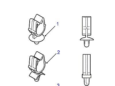 D03040 HARNESS, SNAP & PROTECTION CLIPS  Defender (L316)