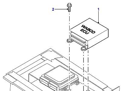 D04005 ECU-ANTI-LOCK BRAKING SYSTEM  Defender (L316)