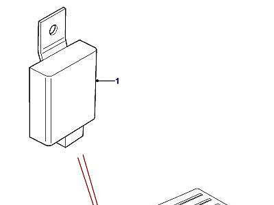 D04015 ECU-ONE TOUCH REAR FOG LAMP  Defender (L316)