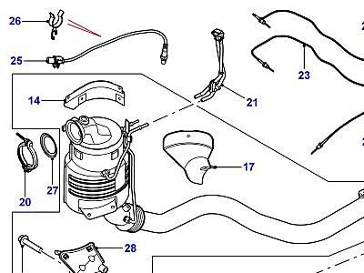 H01006 СИСТЕМА ВЫПУСКА  Defender (L316)