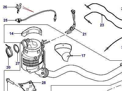 H01011 СИСТЕМА ВЫПУСКА  Defender (L316)