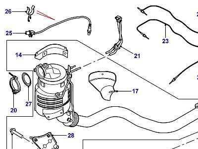 H01016 СИСТЕМА ВЫПУСКА  Defender (L316)