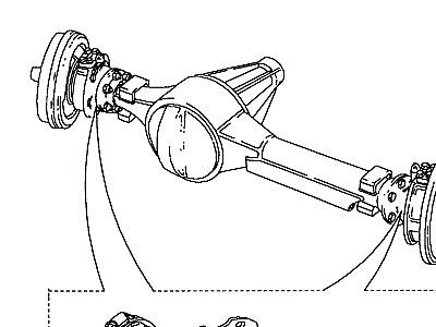 A01050 GAITER KIT-SWIVEL PIN HOUSING  Defender (L316)