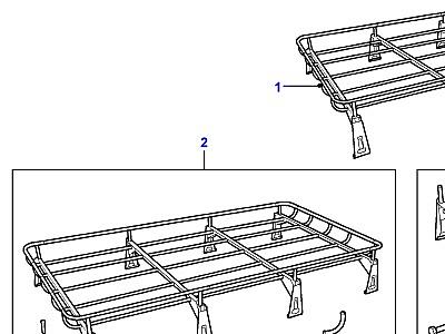 A01115 ROOF RACKS  Defender (L316)