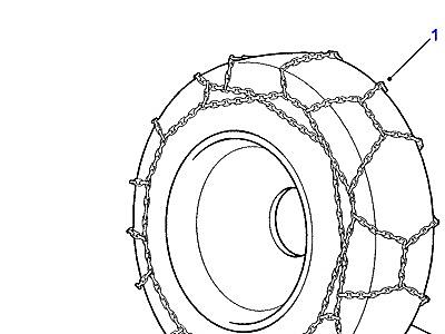 A01140 SNOW CHAINS  Defender (L316)