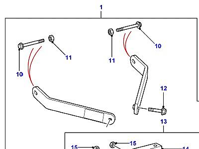 A01185 TOWING EQUIP-DROP PLATE W/TOW BALL  Defender (L316)