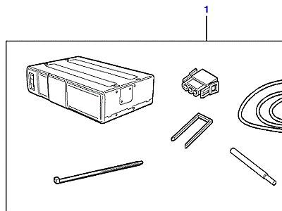 A01265 АВТОЧЕЙНДЖЕР ДЛЯ КОМПАКТ-ДИСКОВ  Defender (L316)