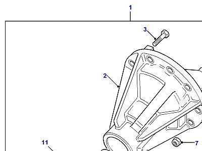 B05050 DIFFERENTIAL REAR  Defender (L316)