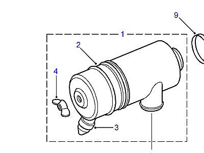 I02020 ВОЗДУШНЫЙ ФИЛЬТР  Defender (L316)