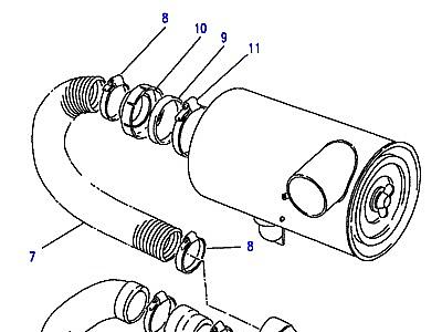 I02060 AIR INLET - STROMBERG CARB  Defender (L316)