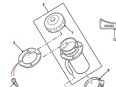 I02160 FUEL FILLER-TO (V) AA259678  Defender (L316)