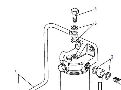 I02175 FUEL FILTER PIPES  Defender (L316)