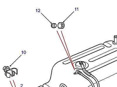 I02200 FUEL PIPES  Defender (L316)