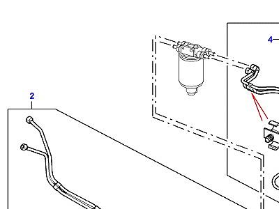 I02230 FUEL PIPES  Defender (L316)