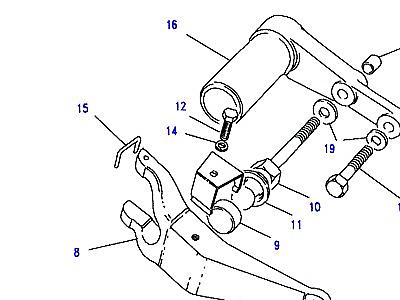 J02010 CLUTCH RELEASE MECHANISM  Defender (L316)