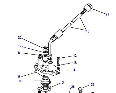 J02030 GEARCHANGE & LEVER  Defender (L316)