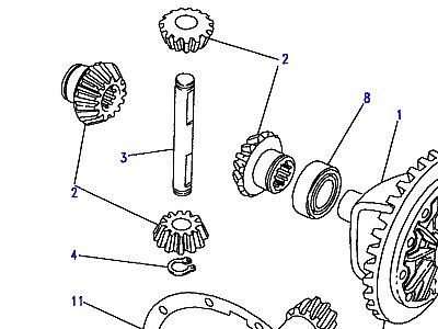 B02010 DIFFERENTIAL CASE FRONT  Discovery 1 (L25)