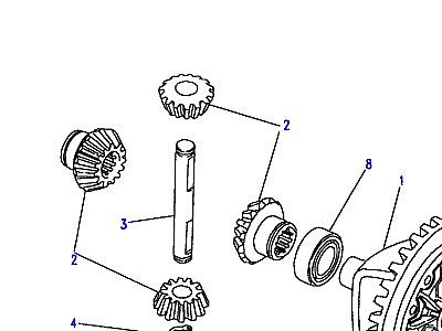 B05020 DIFFERENTIAL CASE REAR  Discovery 1 (L25)