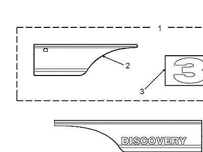 C01035 BODY TAPES-FXI2-GULF STATES  Discovery 1 (L25)