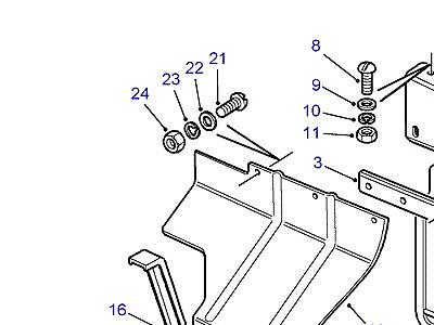 C01175 MUDFLAP В СБОРЕ  Discovery 1 (L25)