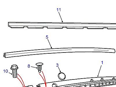 C01180 PLENUM MOULDING  Discovery 1 (L25)