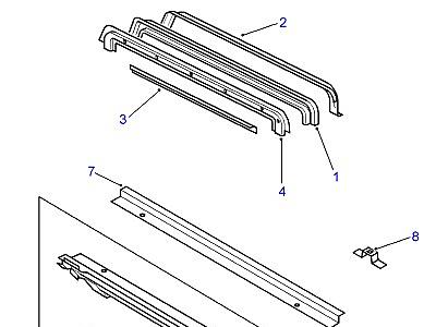 C01215 REAR END PANELS  Discovery 1 (L25)