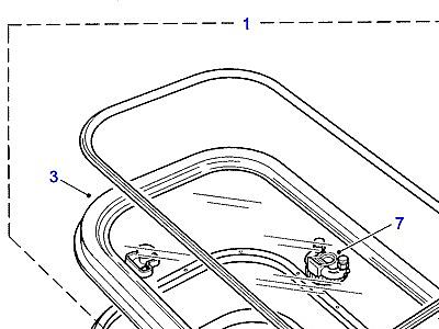 C01270 SUNROOF В СБОРЕ REAR  Discovery 1 (L25)