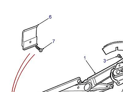 C01305 WINDOW REGULATORS FRONT  Discovery 1 (L25)