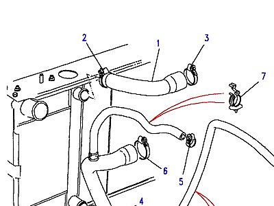 F02065 RADIATOR HOSES  Discovery 1 (L25)