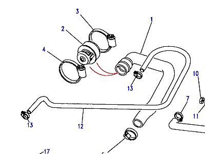 F02075 RADIATOR HOSES  Discovery 1 (L25)