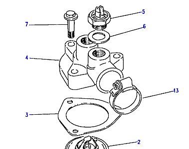 G02165 THERMOSTAT HOUSING  Discovery 1 (L25)