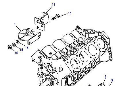 G04070 ENGINE MOUNTINGS  Discovery 1 (L25)