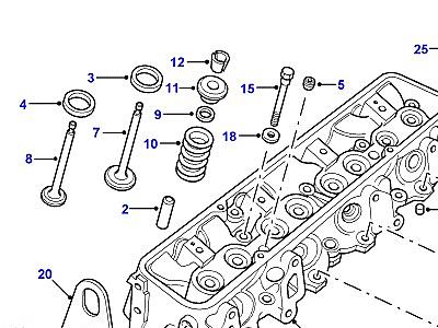 G05060 CYLINDER HEAD 3.9  Discovery 1 (L25)