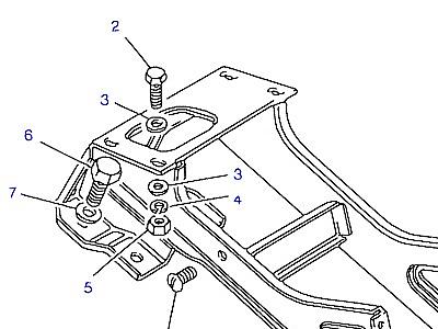 N02015 STEERING COLUMN TOP SUPPORT  Discovery 1 (L25)