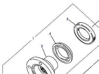 P01015 FRONT FLANGE  Discovery 1 (L25)