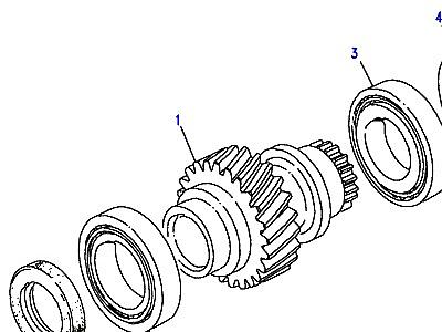 P01060 MAINSHAFT GEAR  Discovery 1 (L25)