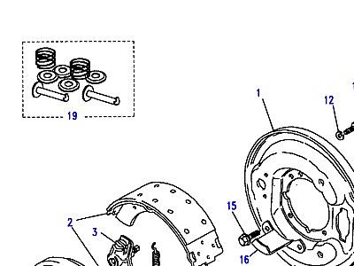 P01085 TRANSMISSION BRAKE-ROD OPERATED  Discovery 1 (L25)