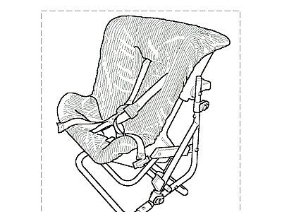 A01025 CHILD SEATS  Discovery 2 (L50)