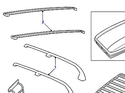 A01115 ROOF RACKS  Discovery 2 (L50)