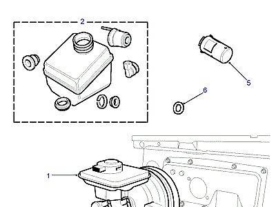 E01010 MASTER CYLINDER  Discovery 2 (L50)