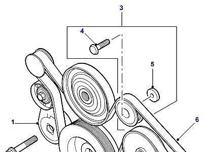 G01060 DRIVE BELT - WITHOUT ACE  Discovery 2 (L50)