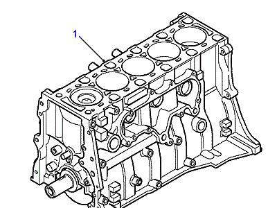 G01070 ENGINE BASE  Discovery 2 (L50)