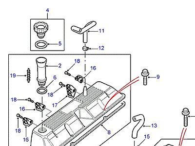G02135 ROCKER COVER  Discovery 2 (L50)