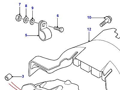 J01005 BELL HOUSING  Discovery 2 (L50)