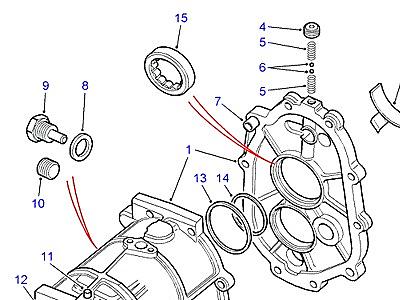 J01025 GEARCASE  Discovery 2 (L50)