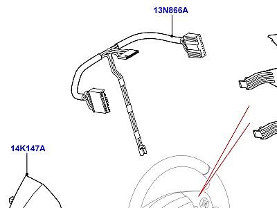 420AHR ПЕРЕКЛЮЧАТЕЛИ STEERING WHEEL  Discovery 4 (L319)