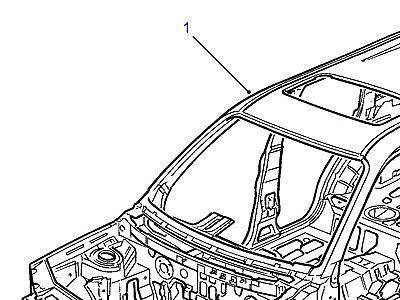 C01010 КАРКАС КУЗОВА  Freelander 1 (L314)