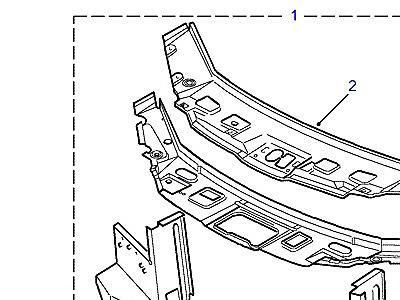 C01030 FRONT END PANELS  Freelander 1 (L314)