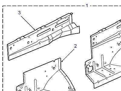 C01060 INNER FRONT END PANELS  Freelander 1 (L314)