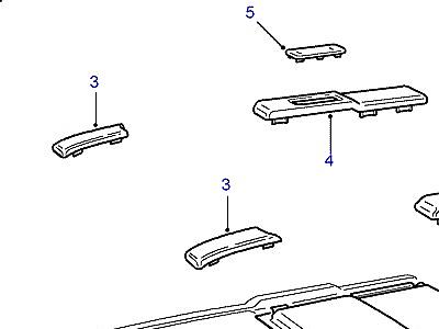 C01095 ROOF В СБОРЕ  Freelander 1 (L314)